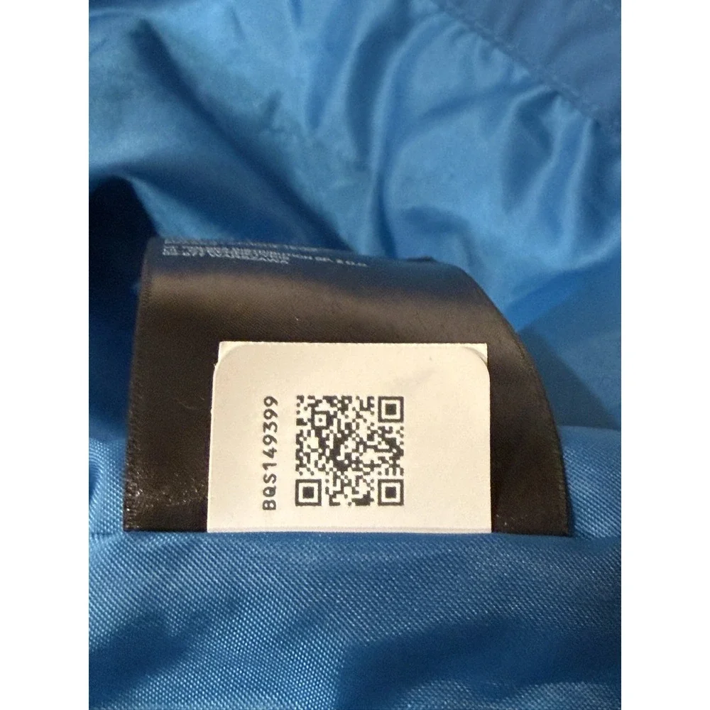 The North Face Antora DryVent Jacket Mens Large Blue Black Waterproof Hooded